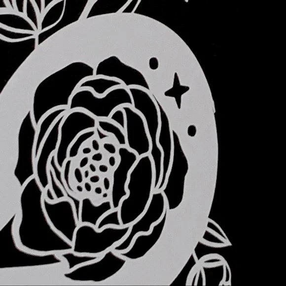 Handmade Gothic Snake & Roses Canvas - Picture 6 of 8